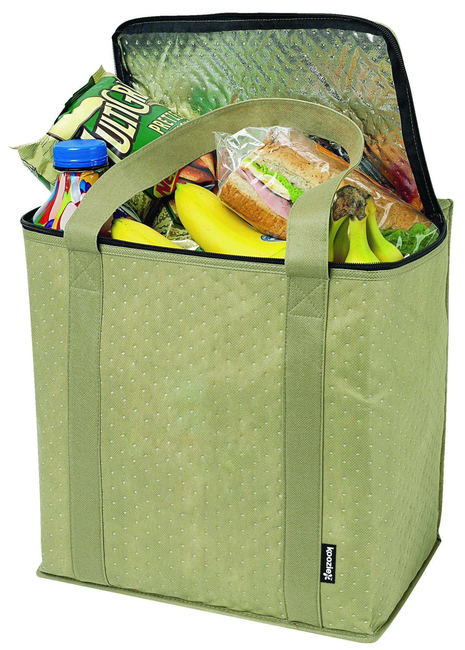 Koozie® Zippered Insulated Grocery Tote 15 of 23