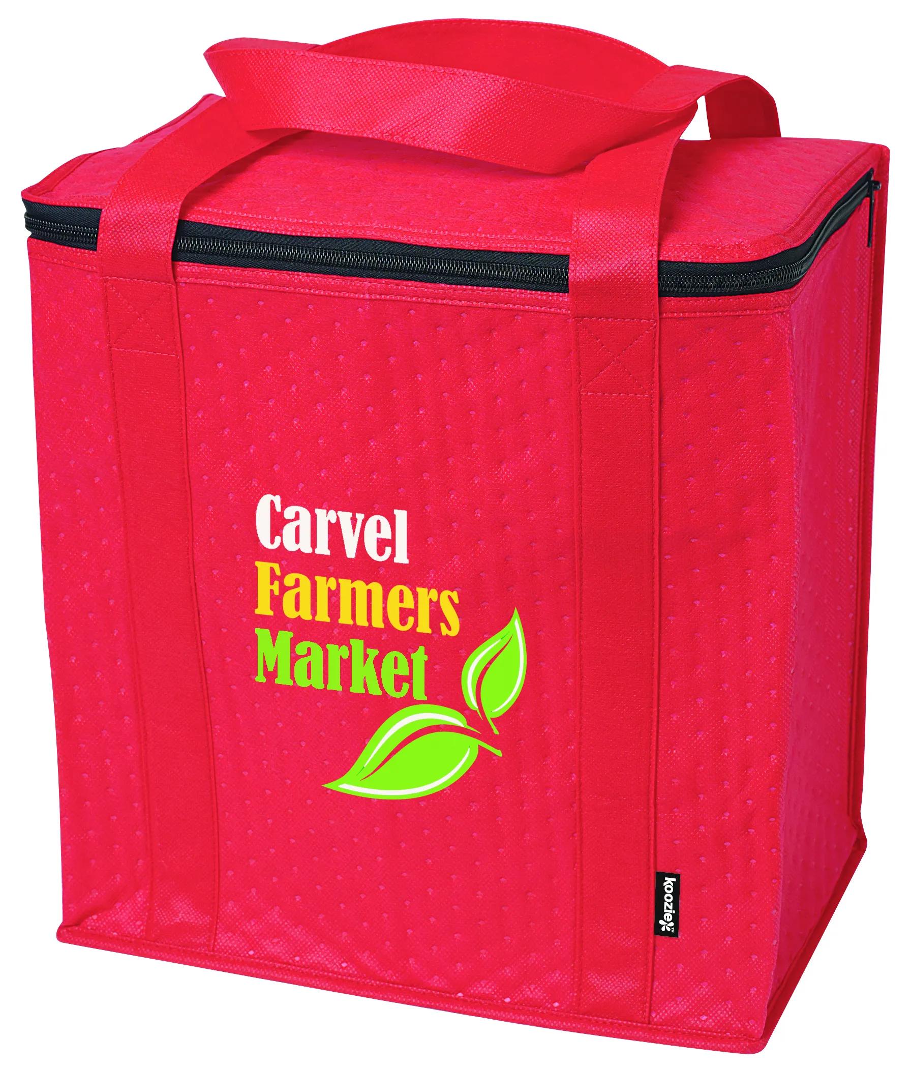 Koozie® Zippered Insulated Grocery Tote 18 of 23