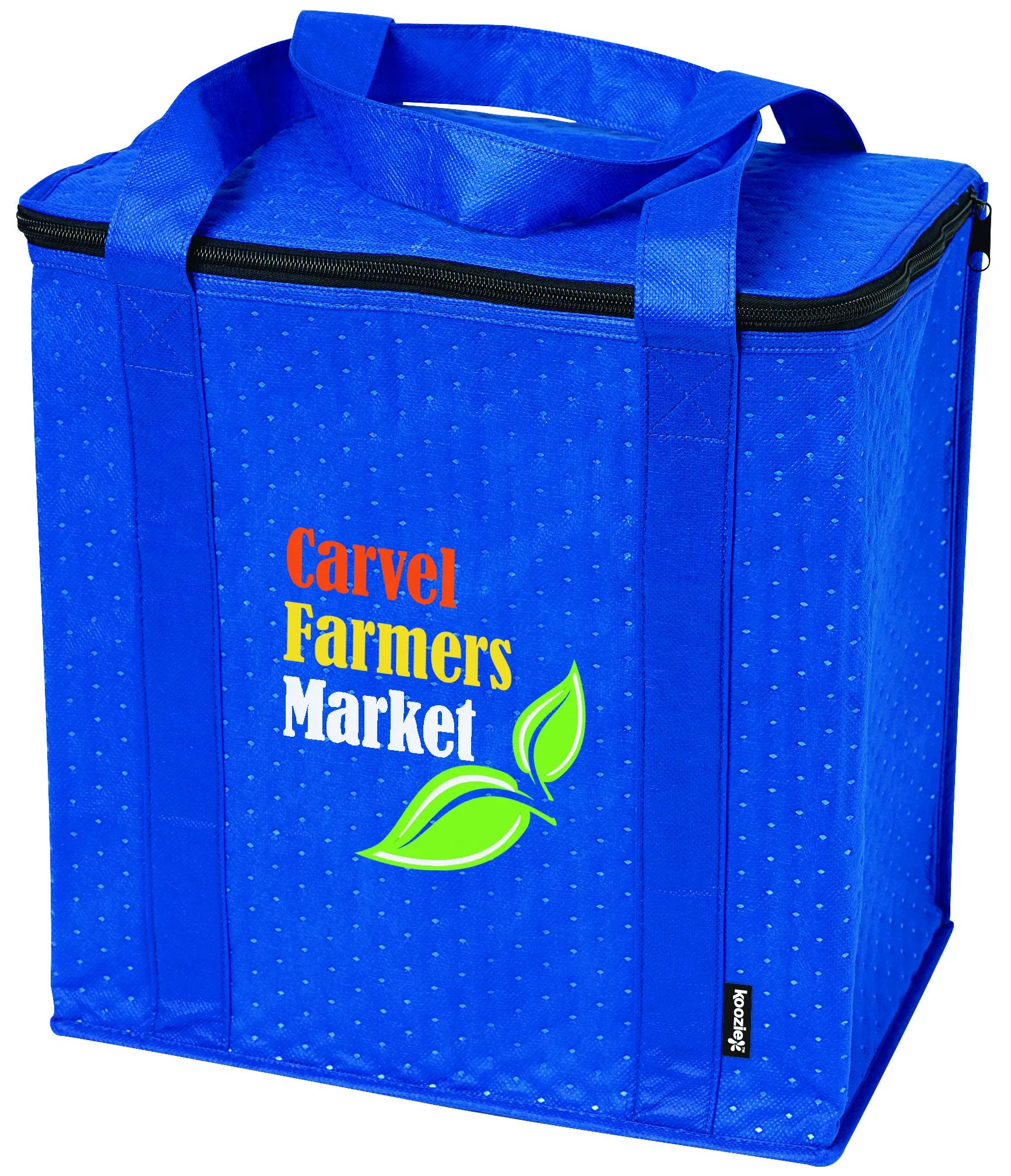 Koozie® Zippered Insulated Grocery Tote 15 of 23