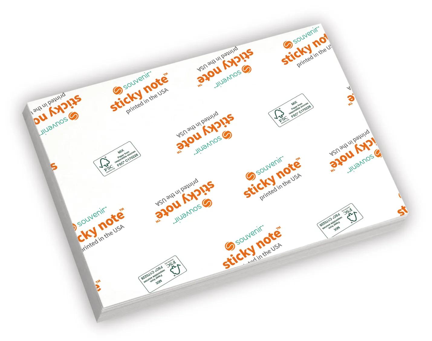 Souvenir® Sticky Note™ 4" x 3" Pad, 25 sheet 9 of 93
