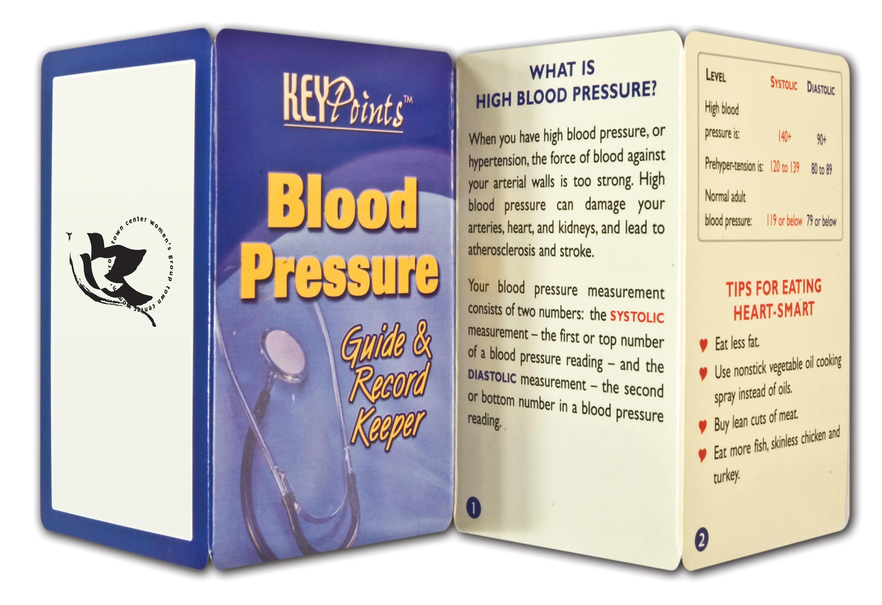 Key Point: Blood Pressure - Guide & Record Keeper 4 of 6