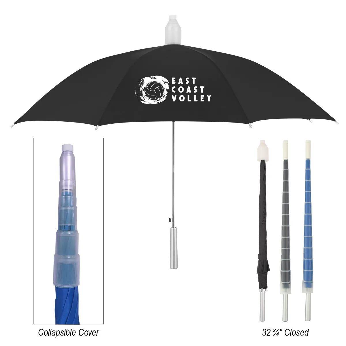 46" Arc Umbrella With Collapsible Cover 2 of 3