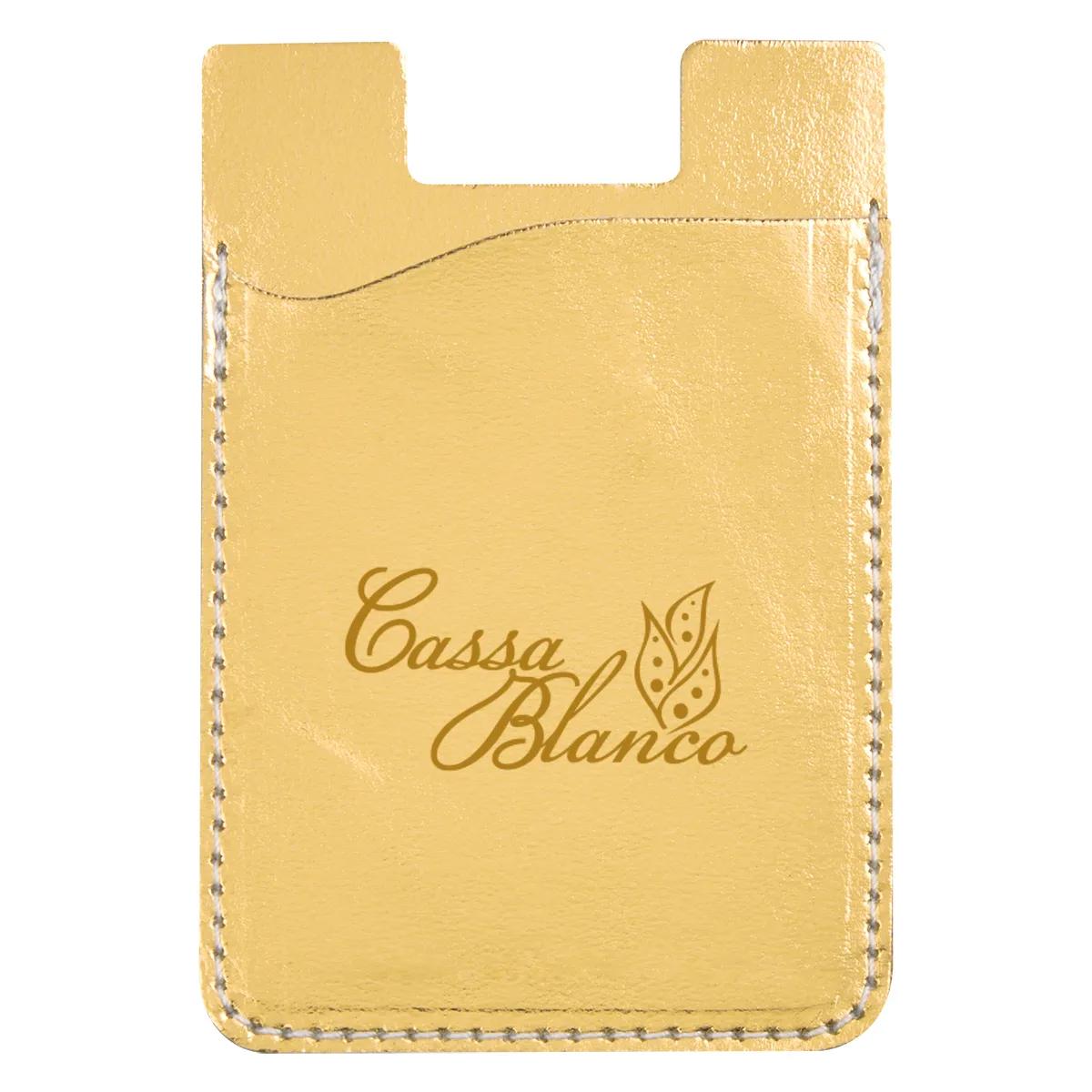 Metallic Phone Wallet 1 of 2