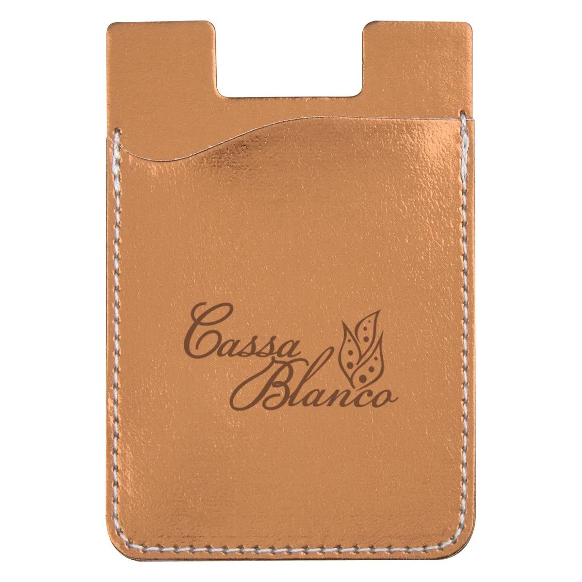 Metallic Phone Wallet