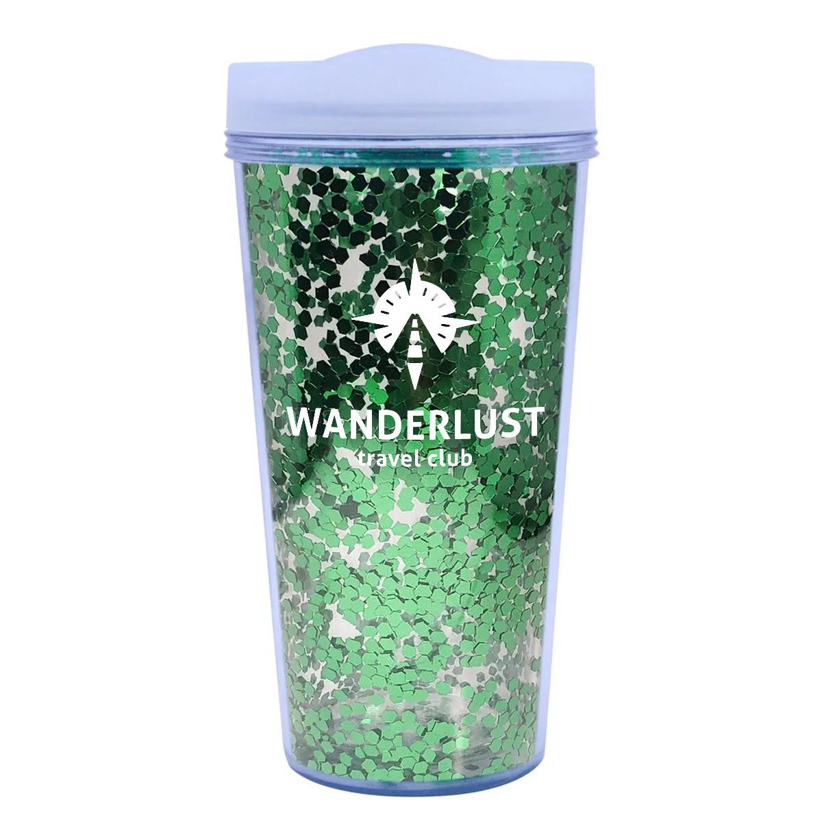 17 Oz. Glamour Glitter Tumbler 3 of 4