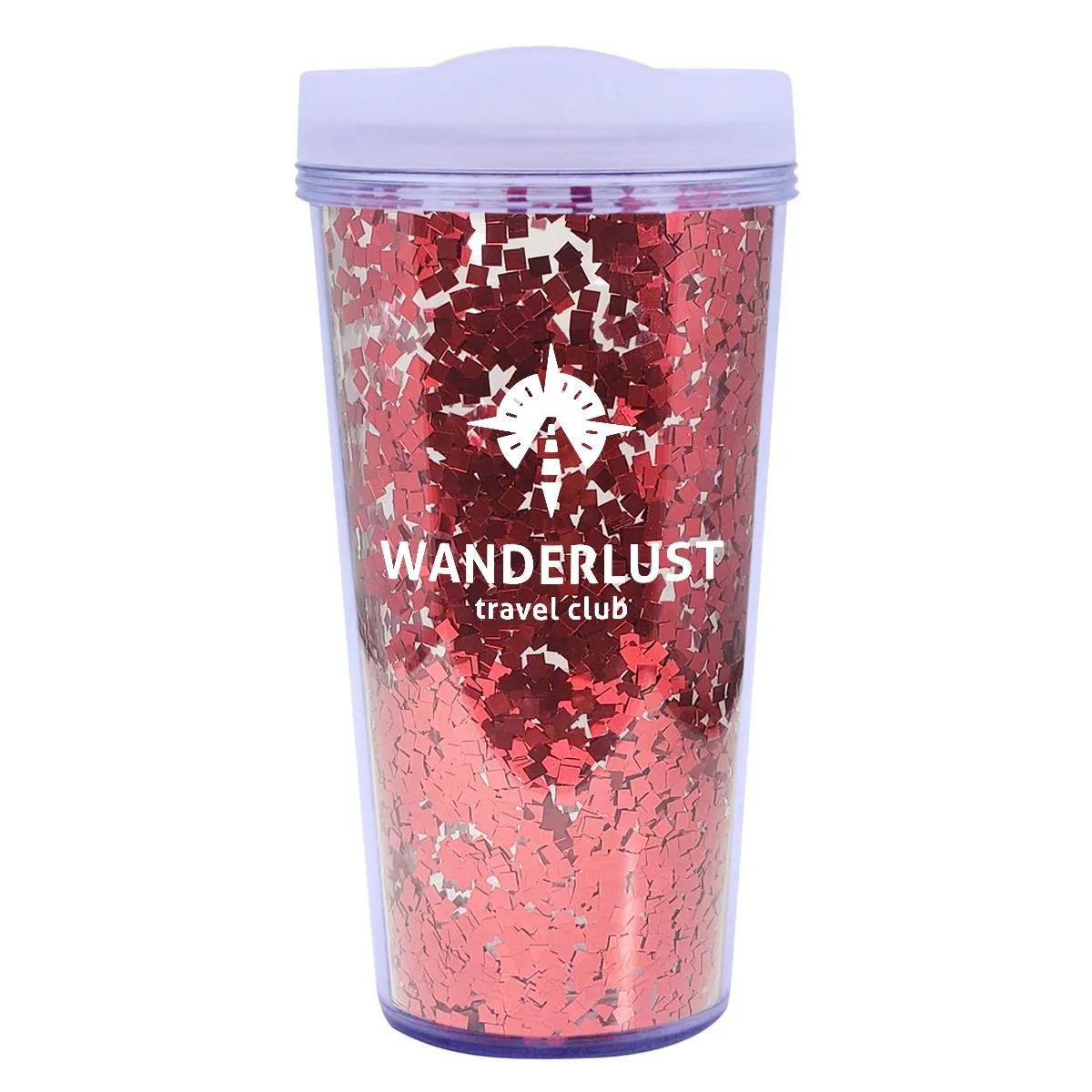 17 Oz. Glamour Glitter Tumbler 4 of 4