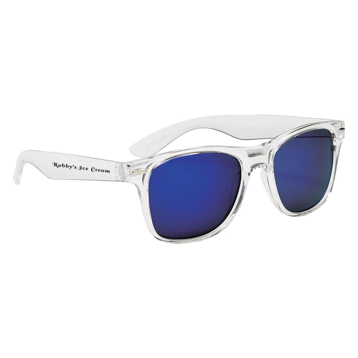 Crystalline Mirrored Malibu Sunglasses 1 of 6