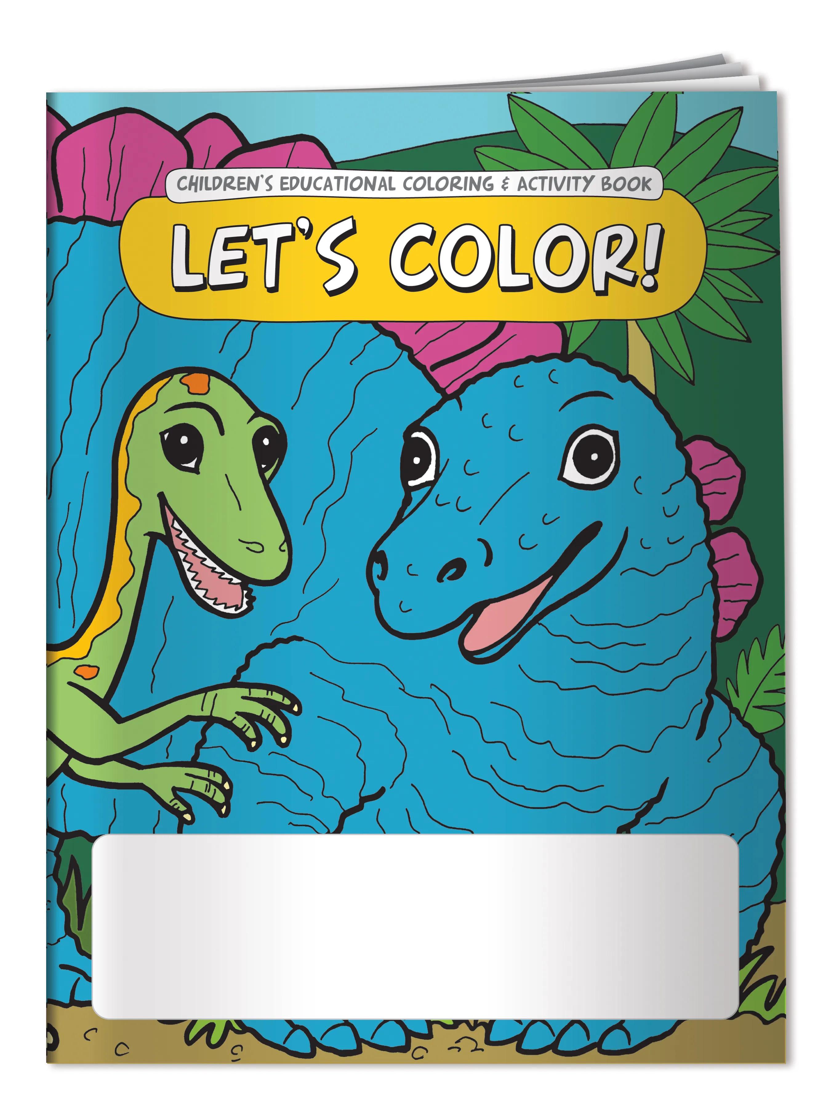 Coloring Book: Let's Color! 1 of 4