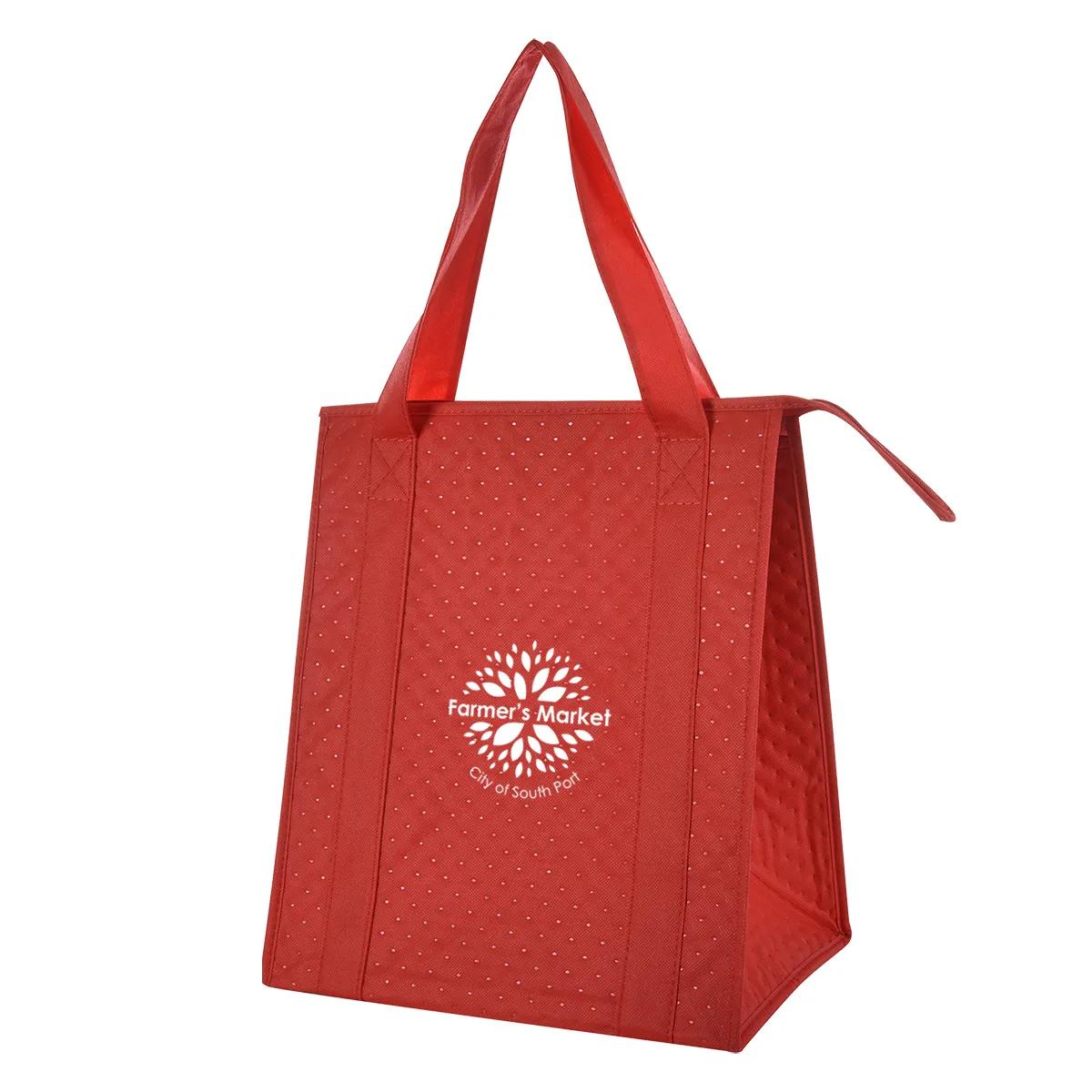 Dimples Non-Woven Cooler Tote Bag 6 of 9