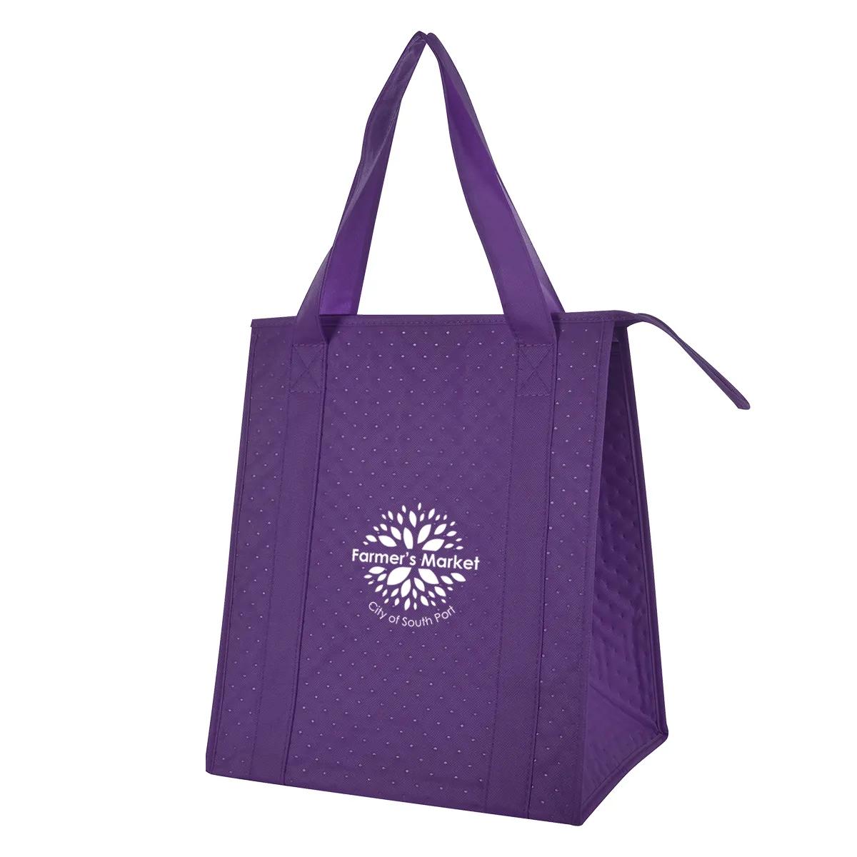 Dimples Non-Woven Cooler Tote Bag 5 of 9