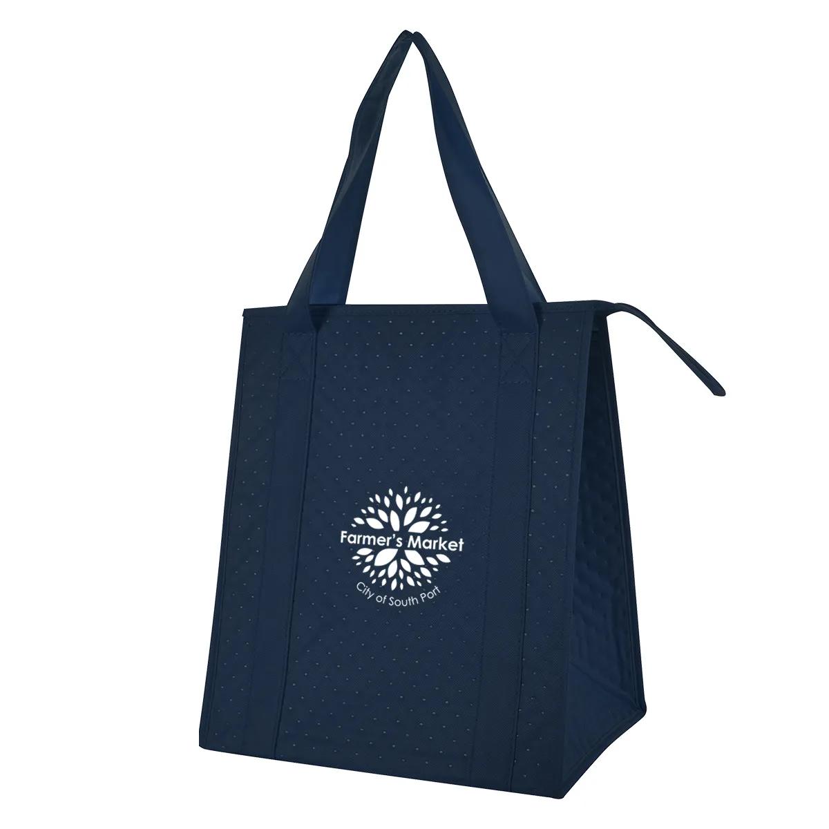 Dimples Non-Woven Cooler Tote Bag 3 of 9