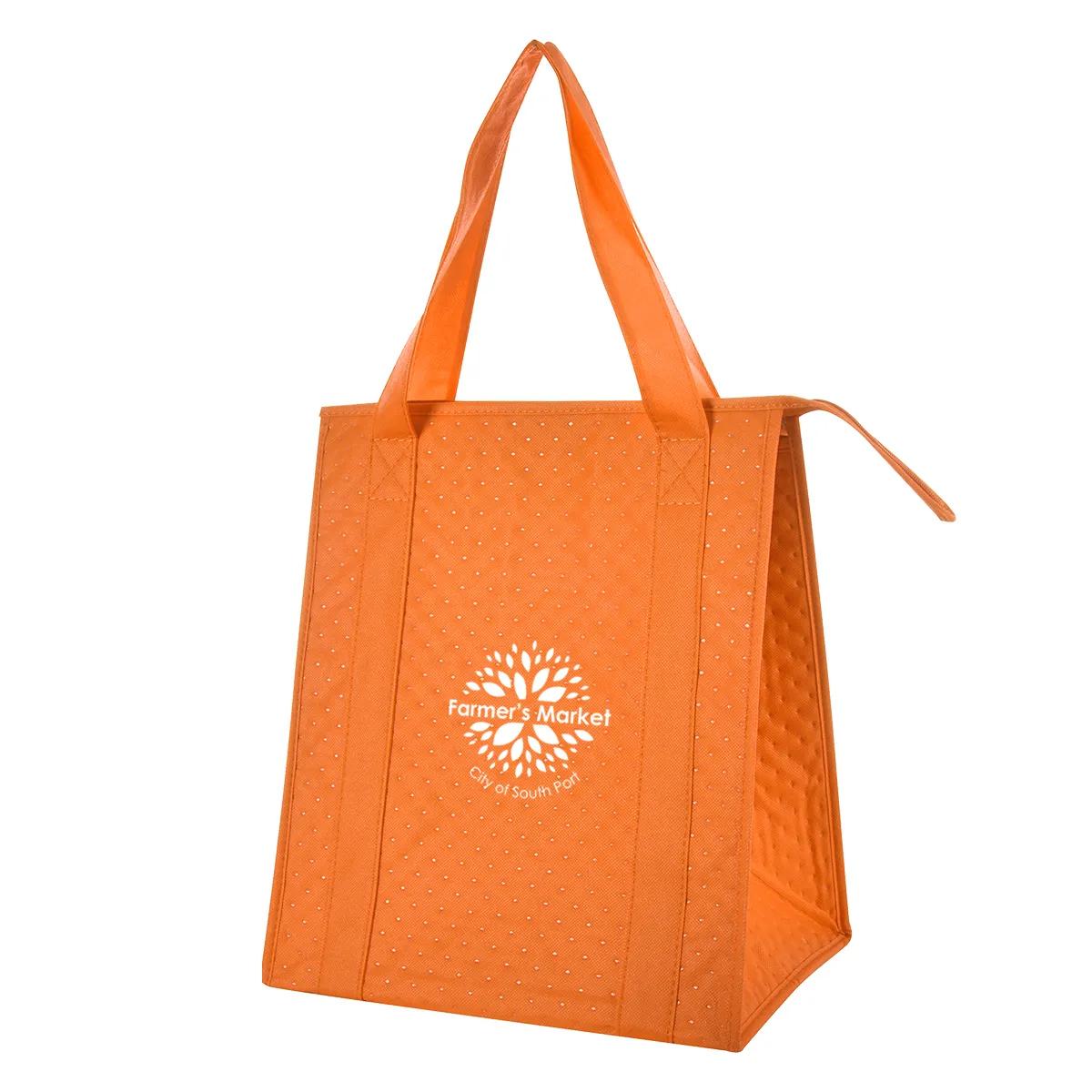 Dimples Non-Woven Cooler Tote Bag 4 of 9