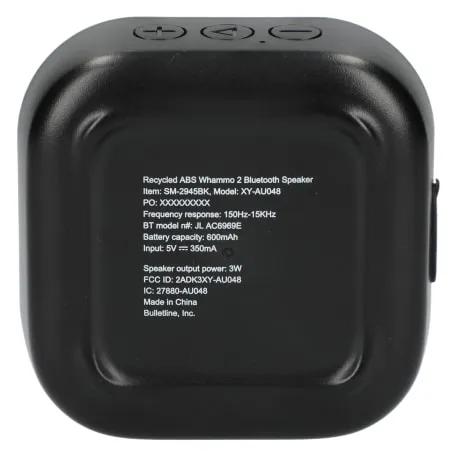 Recycled ABS Whammo 2 Bluetooth Speaker 1 of 12