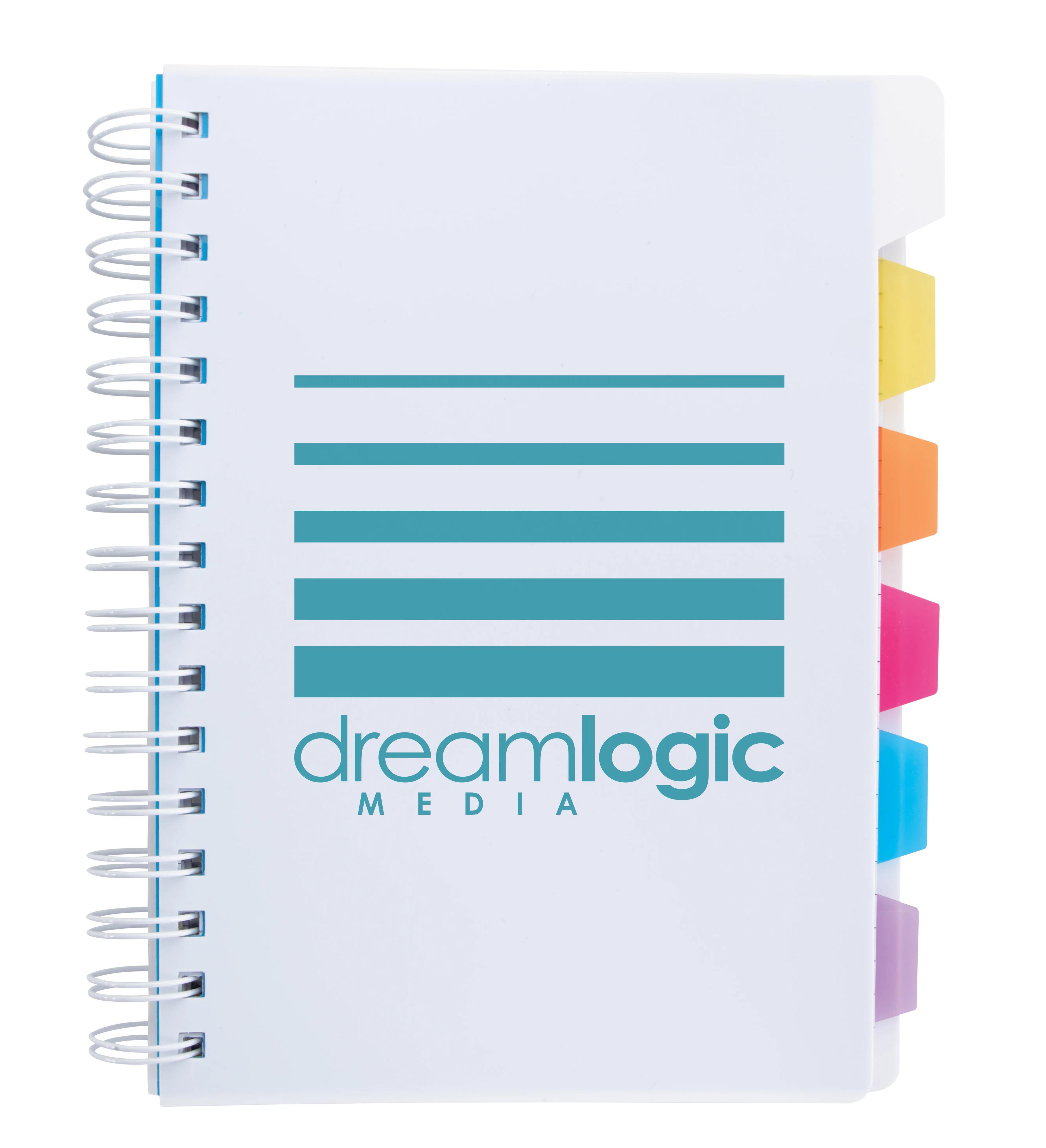 Spiral Notebook with Tabs 8 of 14