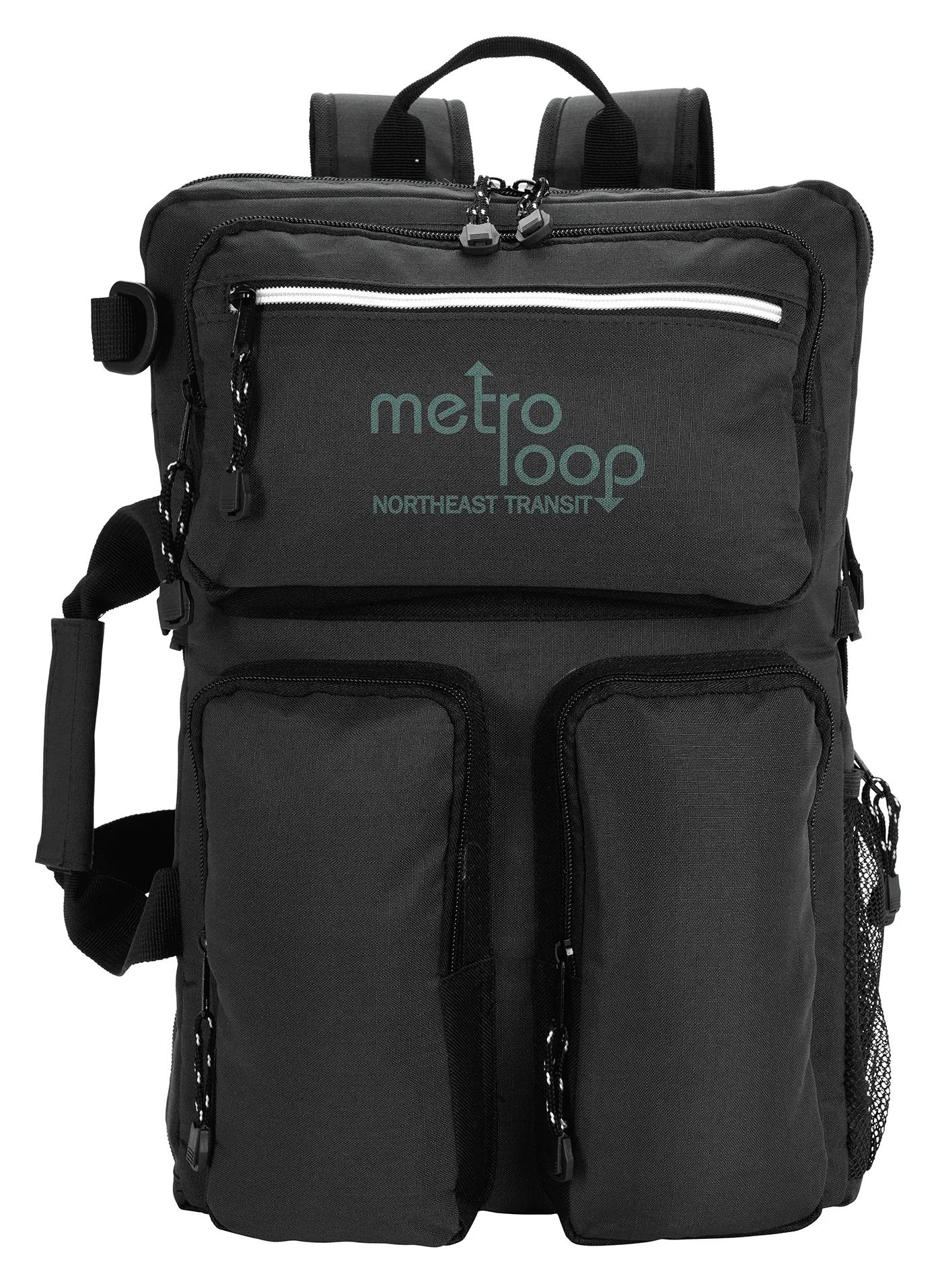 Ripstop Recycled Briefcase Backpack 10 of 32