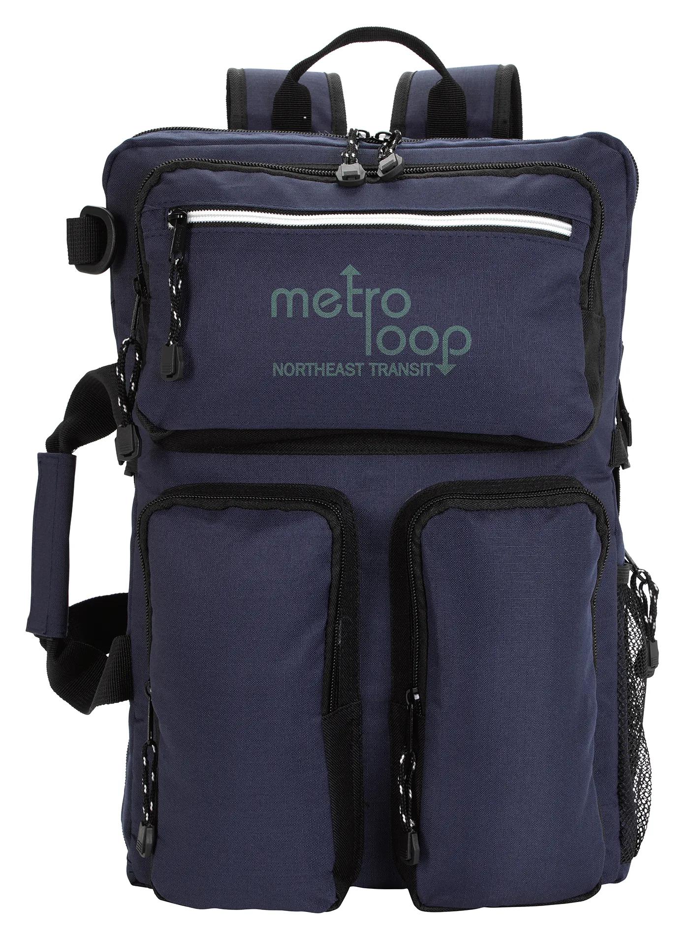 Ripstop Recycled Briefcase Backpack 7 of 32