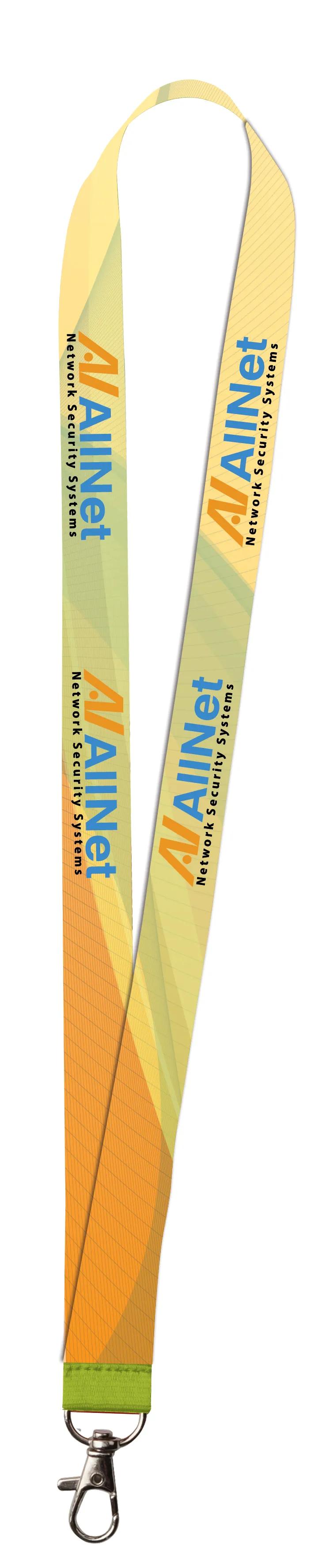 5/8" Polyester 4 Color Lanyard 3 of 21