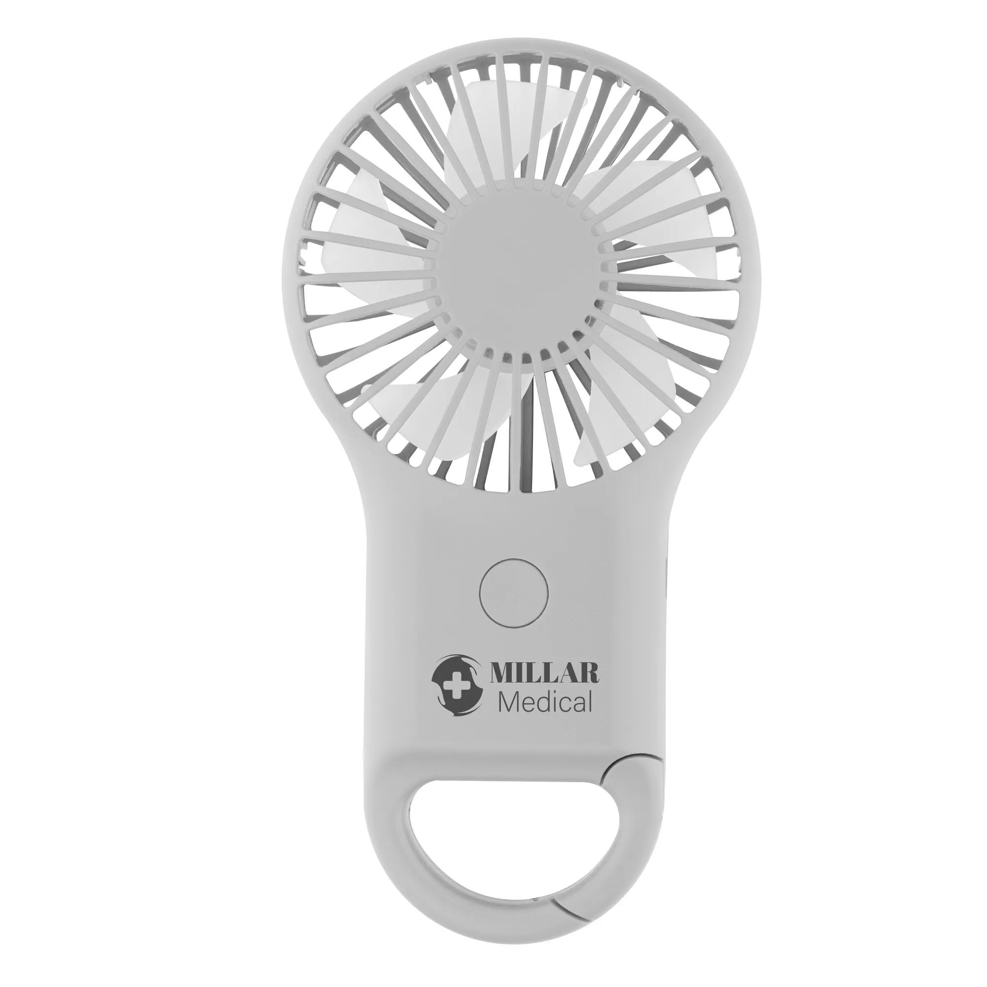 Rechargeable Handheld Fan With Carabiner 4 of 5