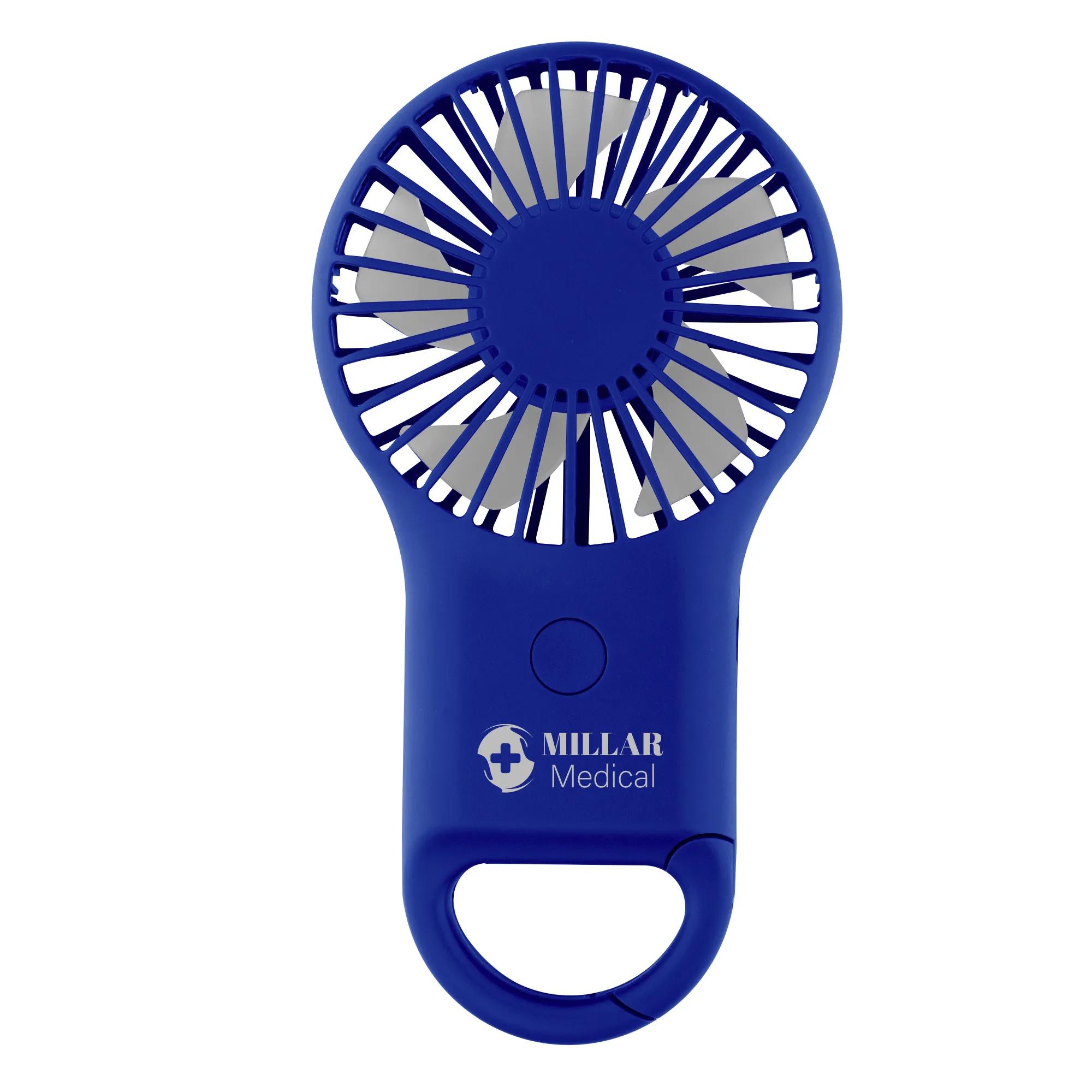 Rechargeable Handheld Fan With Carabiner 3 of 5