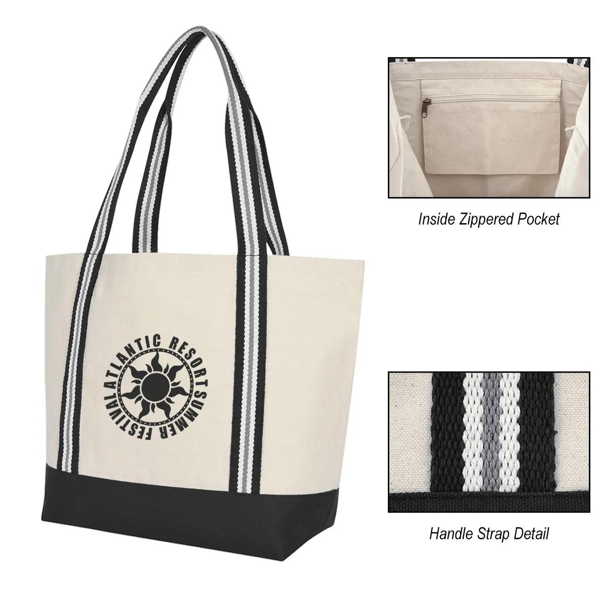 Bayshore Cotton Canvas Tote Bag