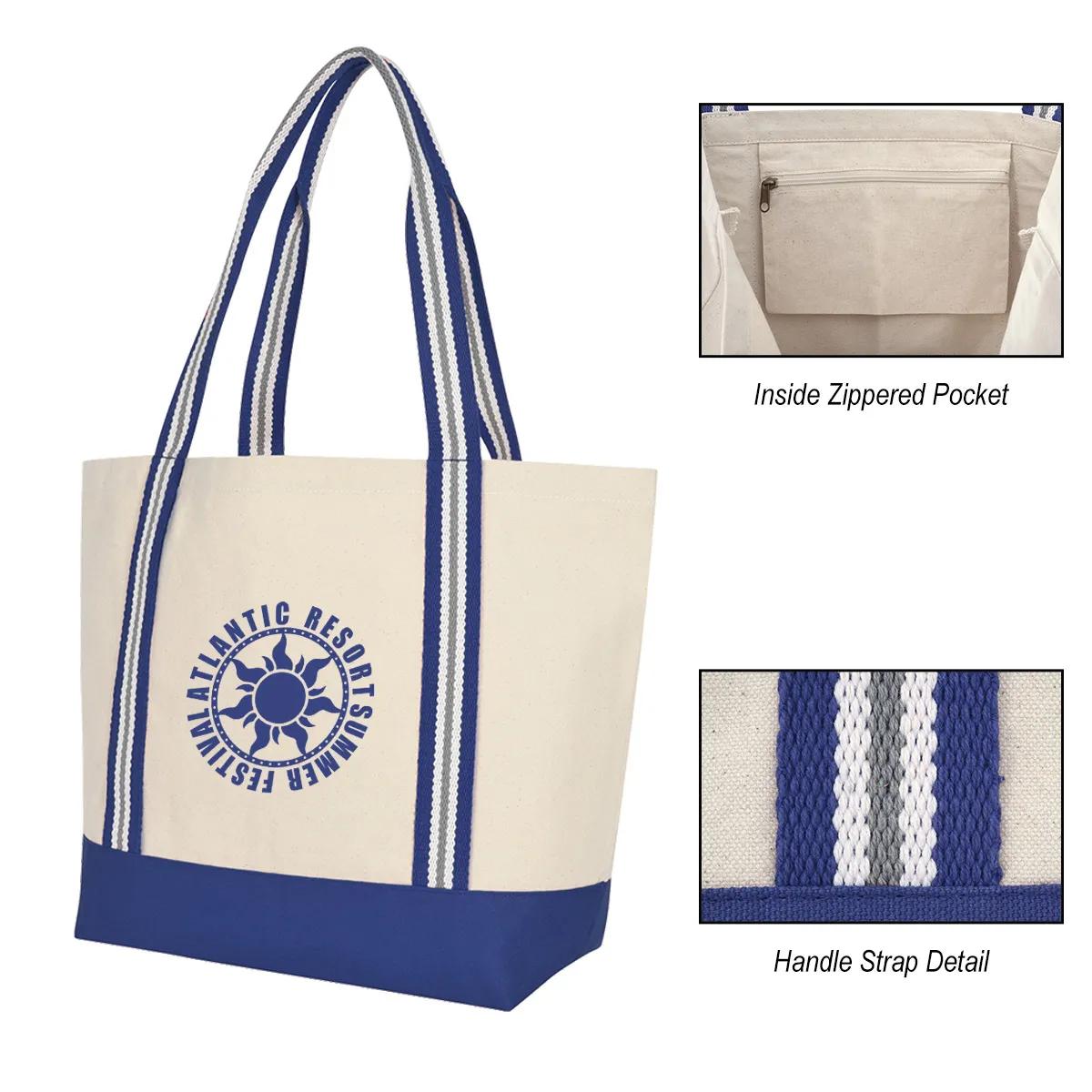 Bayshore Cotton Canvas Tote Bag 2 of 3