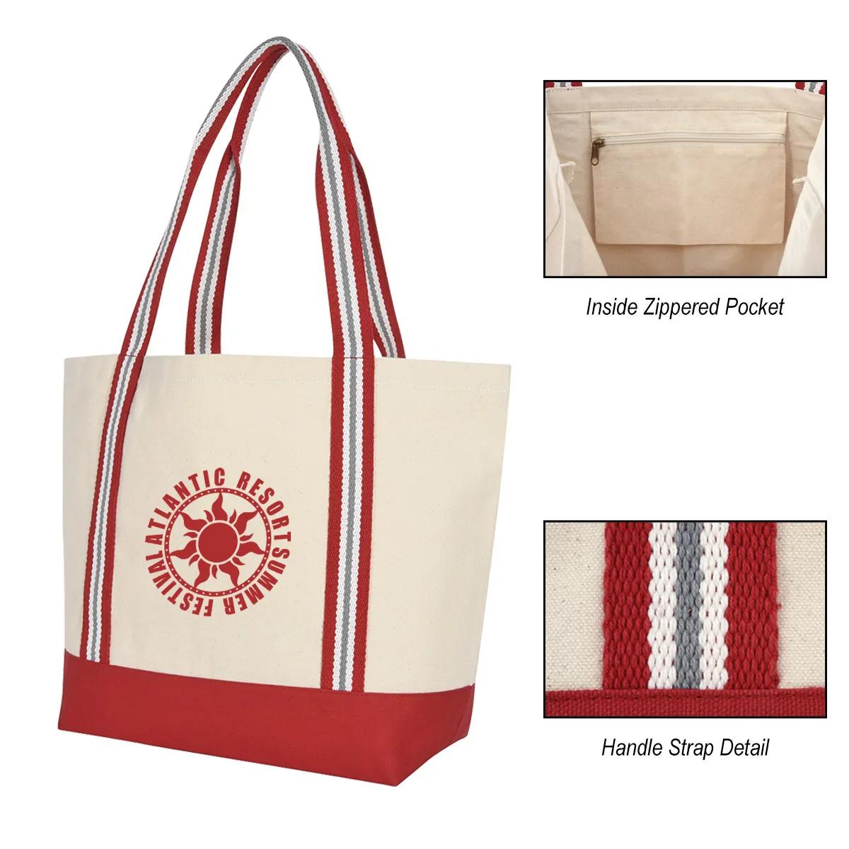 Bayshore Cotton Canvas Tote Bag 1 of 3