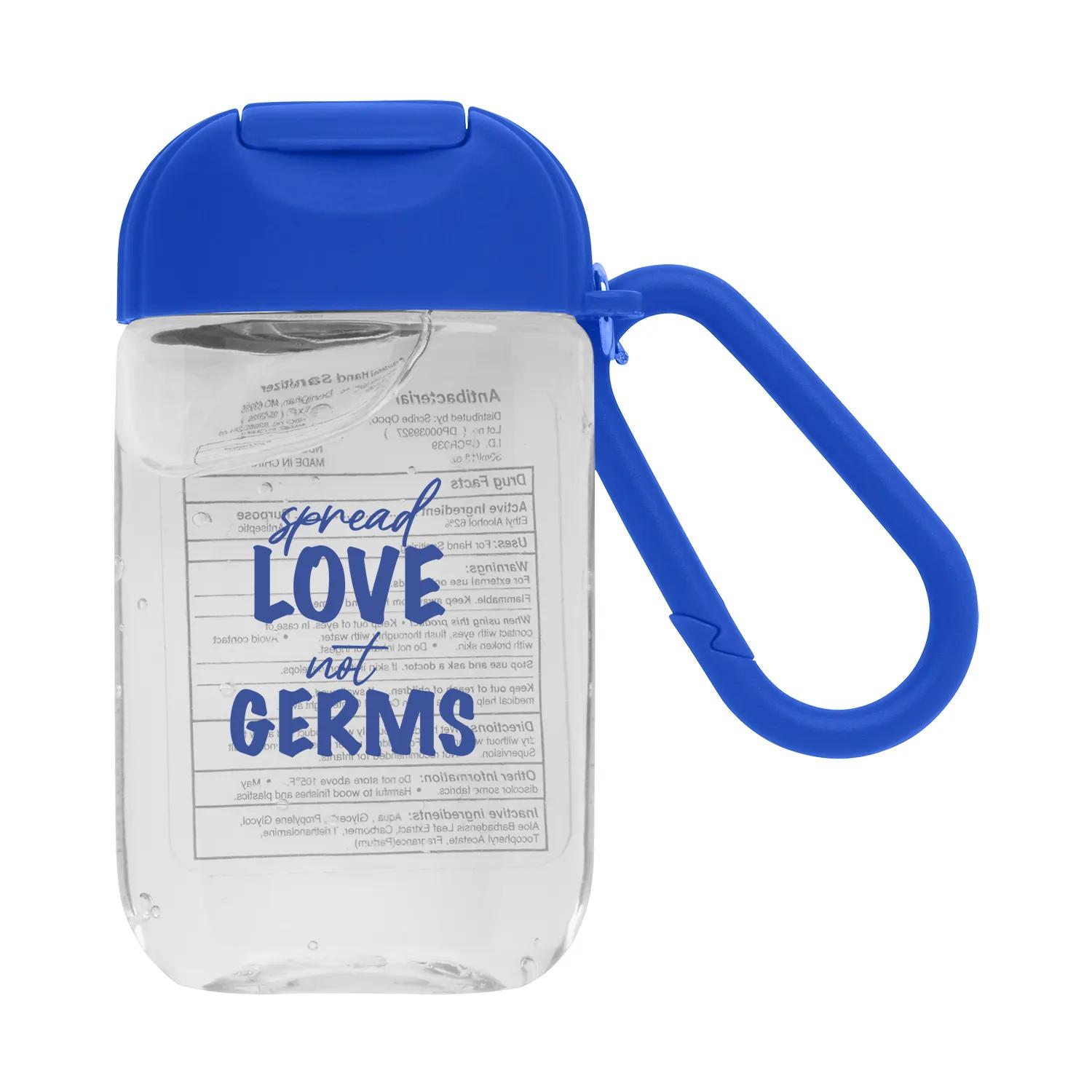 1 oz. Hand Sanitizer Gel and Carabiner 1 of 22