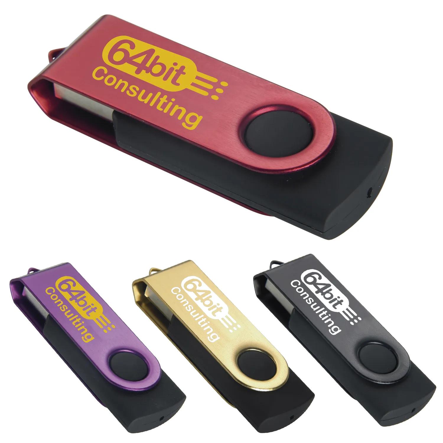 Universal Source® 8 GB Color Accent Folding USB 2.0 Flash Drive 6 of 18