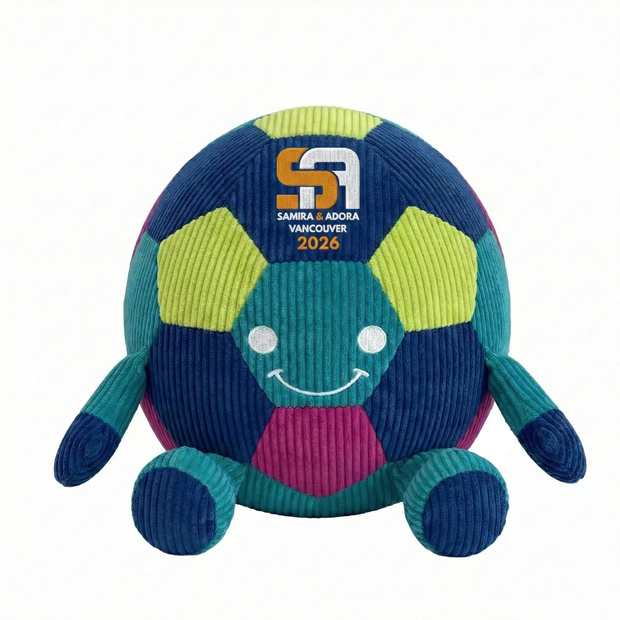 Custom Soccer Ball Plush Toy 1 of 1