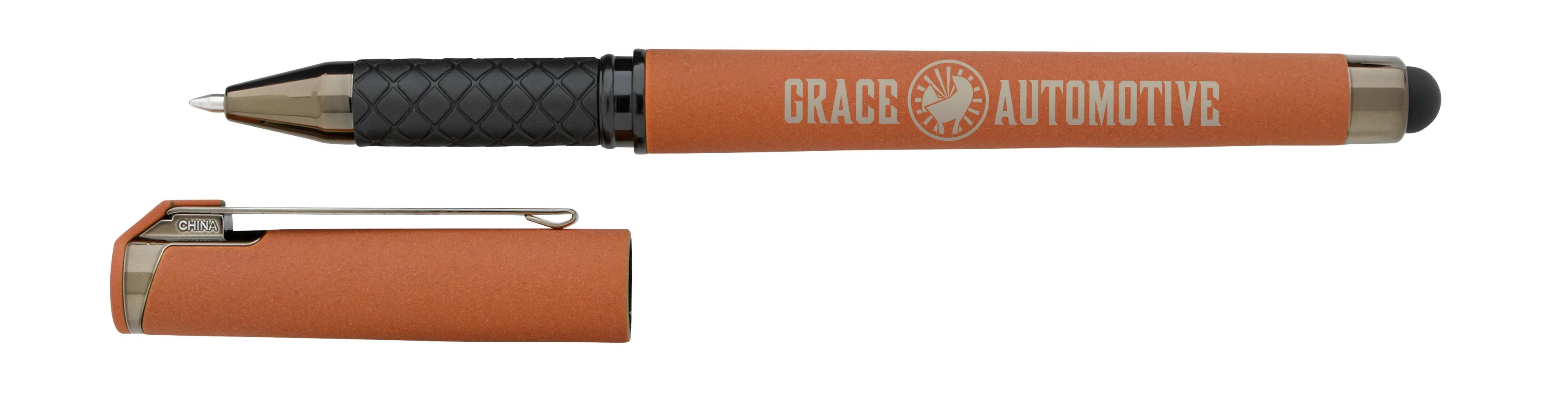 Good Value™ Cali Stylus Gunmetal Suede RABS Pen