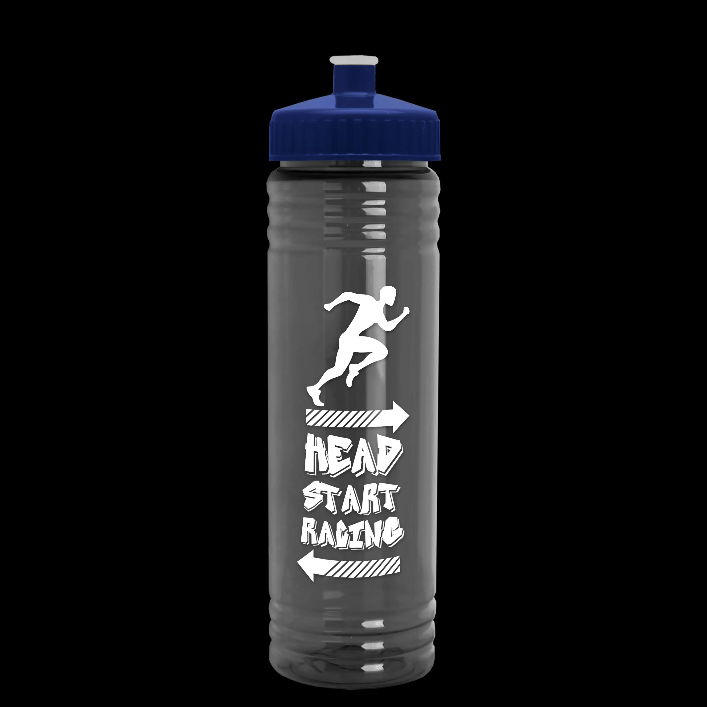 Garyline® Slim Fit RPET Bottle with Push-Pull Lid - 24 oz.